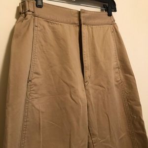 Uniqlo size 6 khaki barrel leg pant